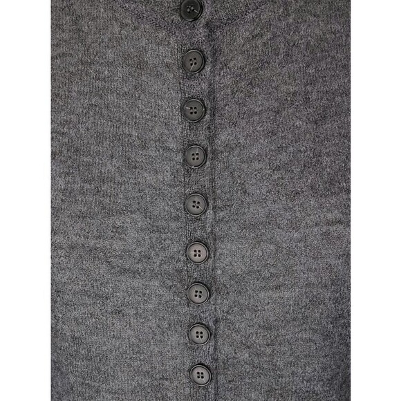 Paloma Wool Grey Knit Cardigan With Button-Down Front And Ribbed Cuffs - NWT - Picture 3 of 3